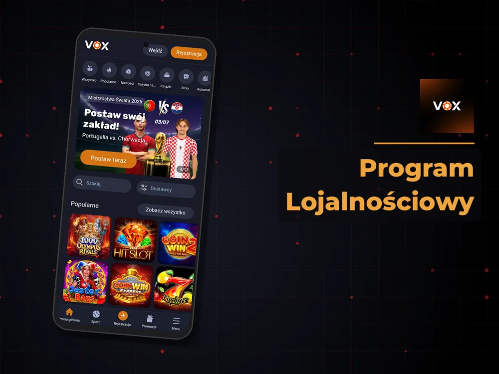 vox casino - Program Lojalnościowy