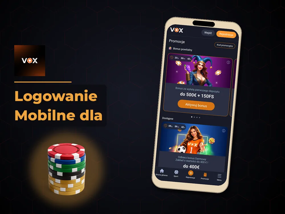 vox casino - Logowanie Mobilne dla