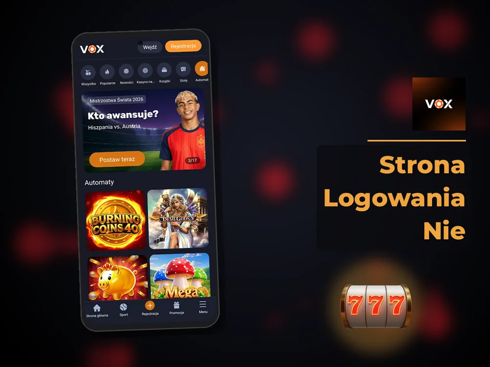 vox casino - Strona Logowania Nie