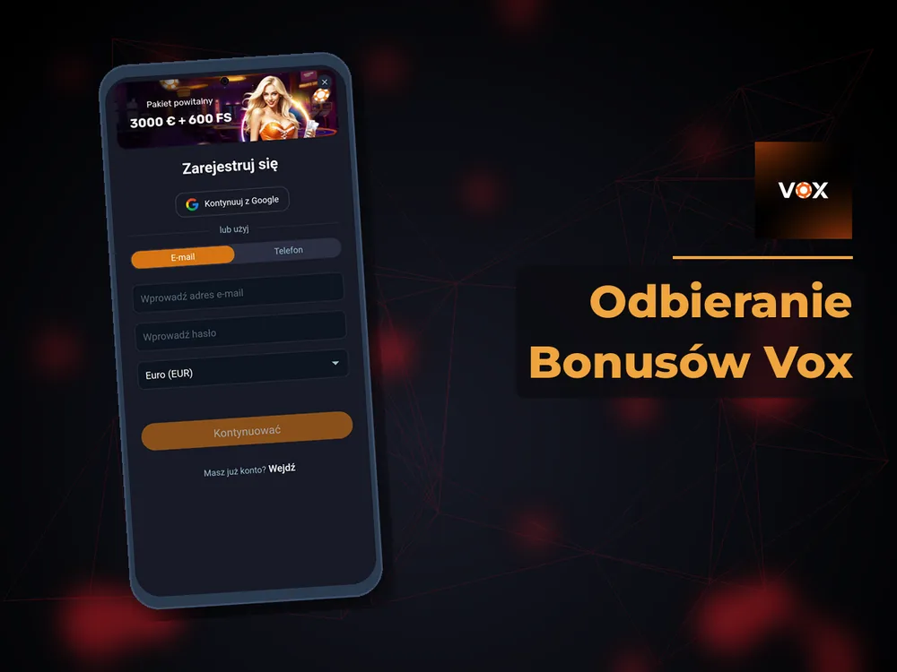 vox casino - Odbieranie Bonusów Vox