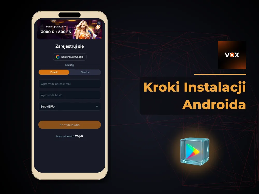 vox casino - Kroki Instalacji Androida