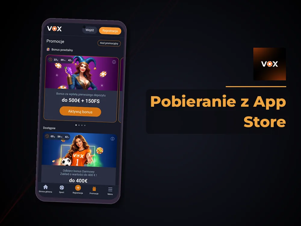 vox casino - Pobieranie z App Store
