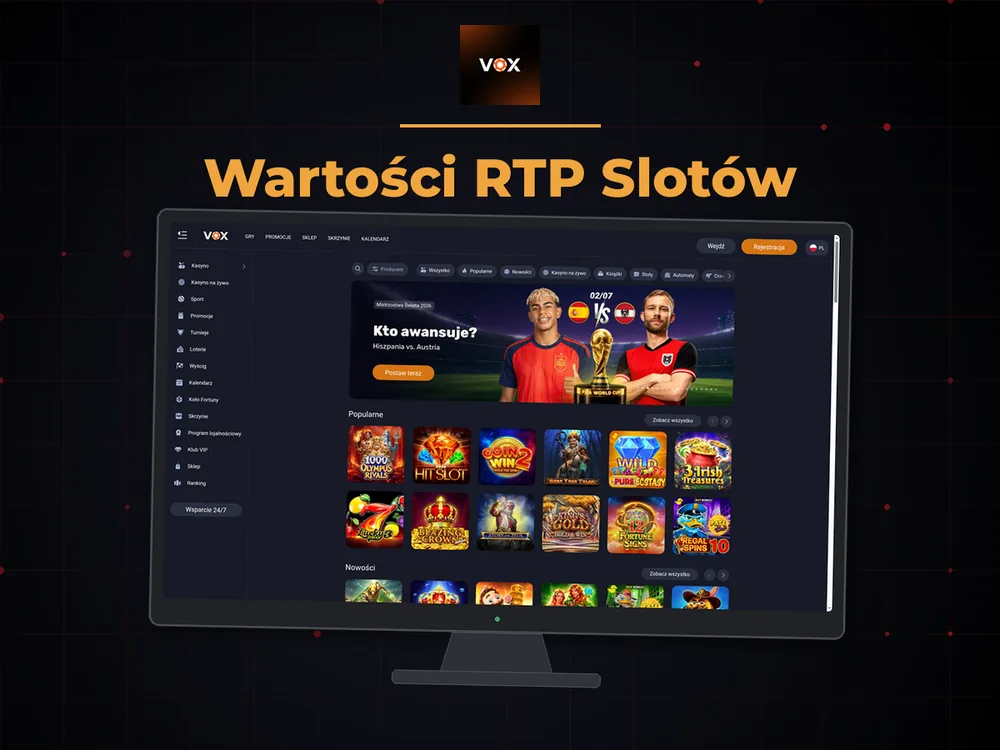 vox casino - Wartości RTP Slotów