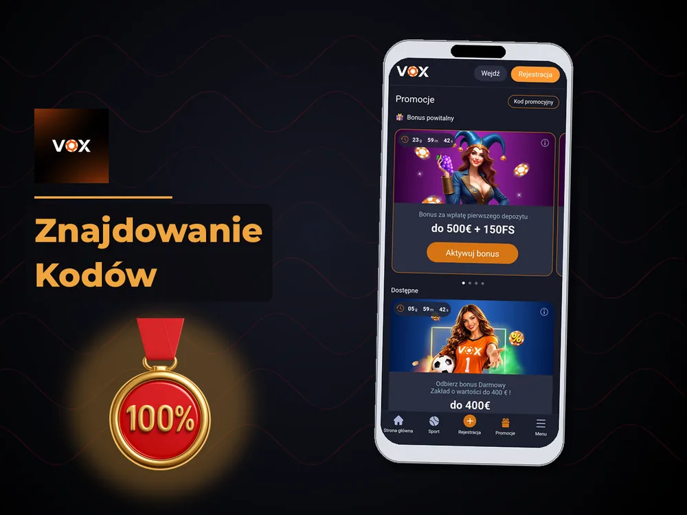 vox casino - Znajdowanie Kodów