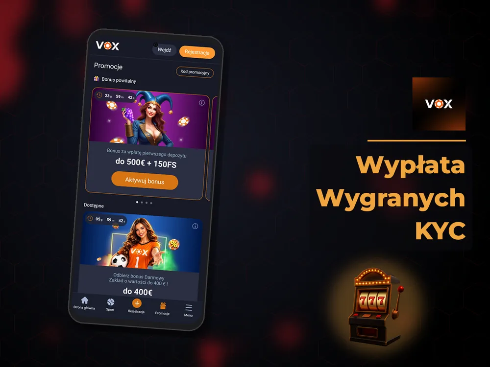 vox casino - Wypłata Wygranych KYC