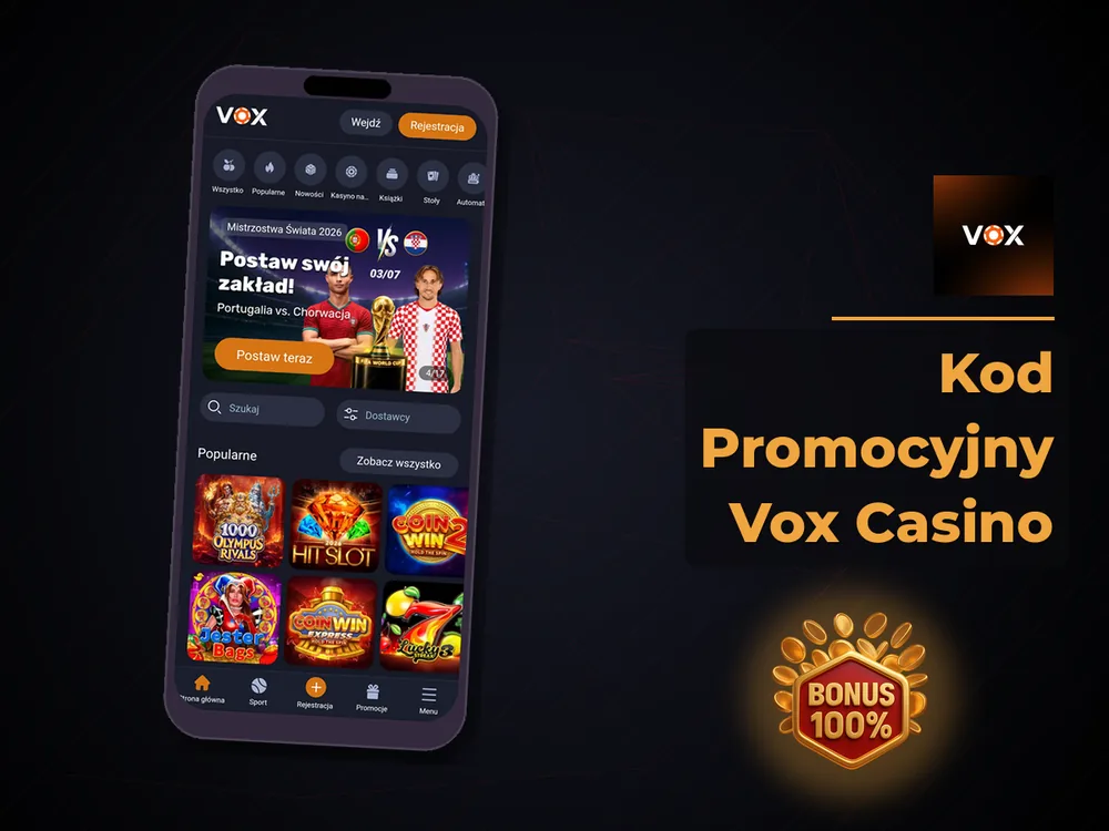 vox casino - Kod Promocyjny Vox Casino