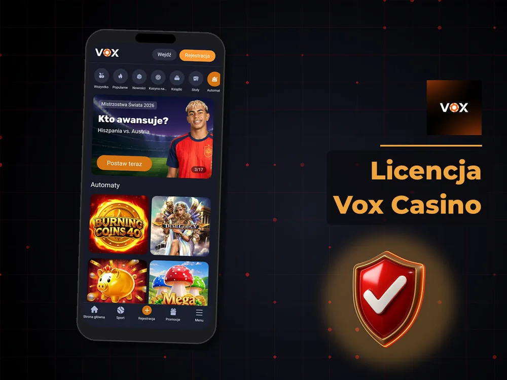 vox casino - Licencja Vox Casino