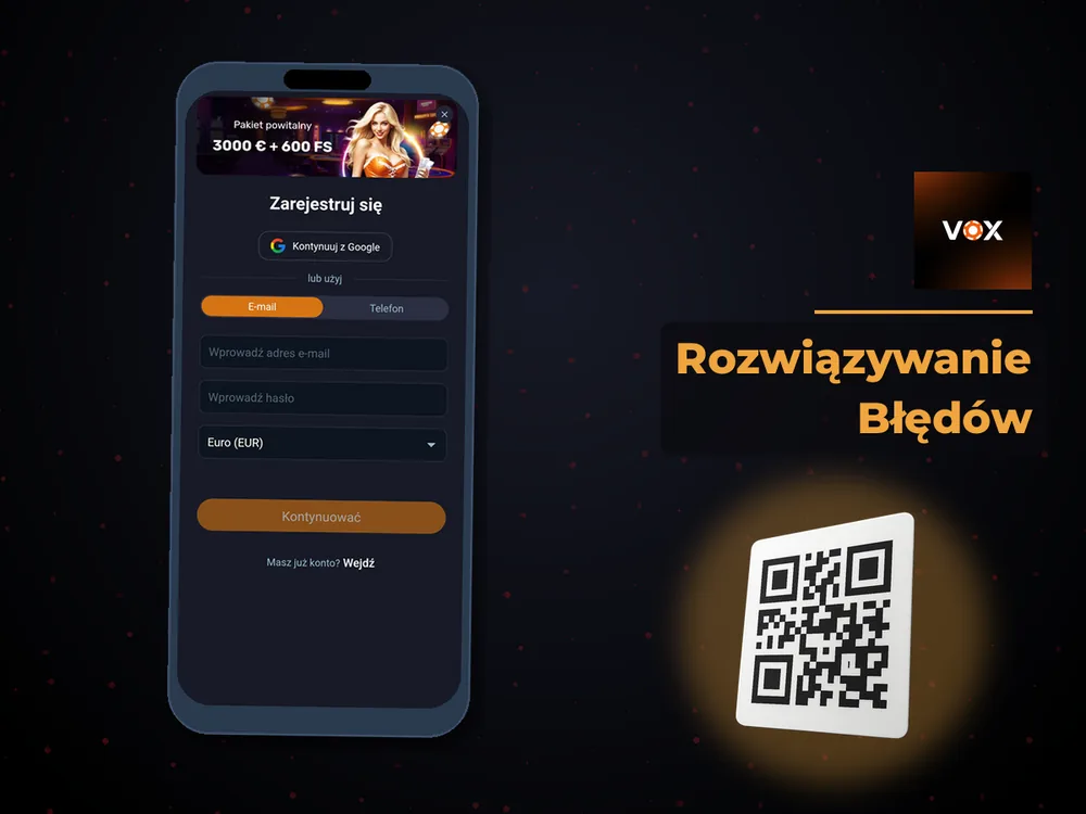 vox casino - Rozwiązywanie Błędów