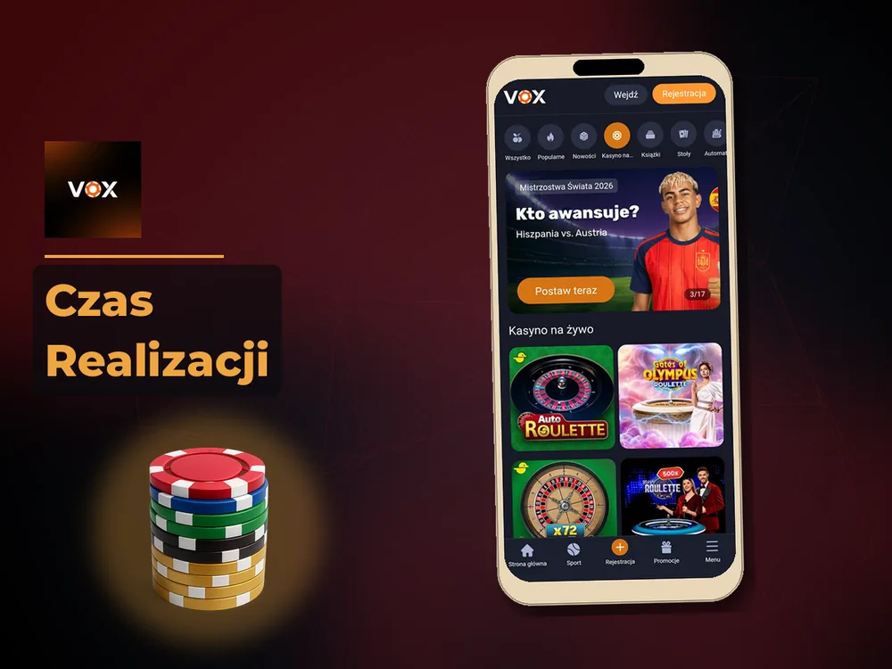 vox casino - Czas Realizacji