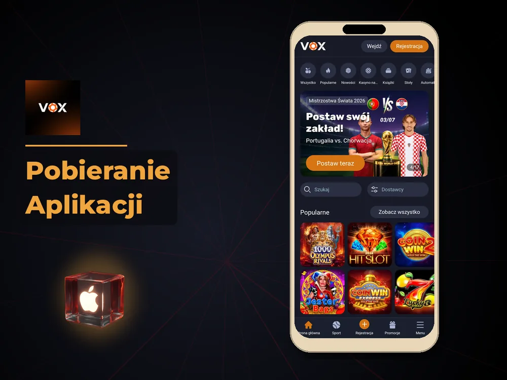 vox casino - Pobieranie Aplikacji