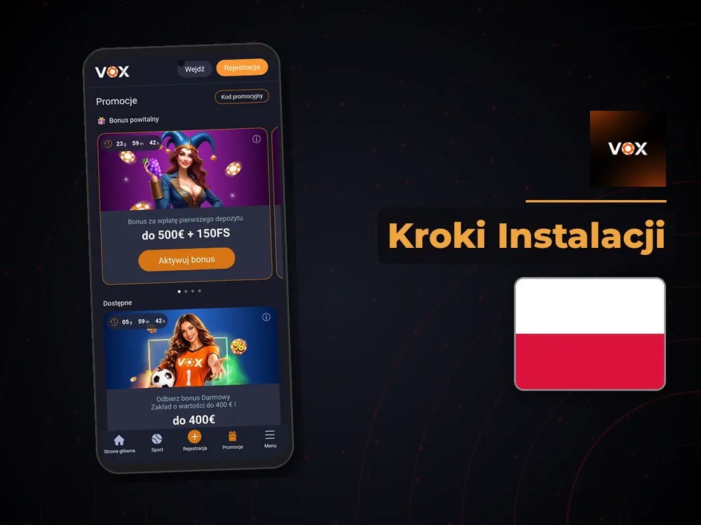vox casino - Kroki Instalacji