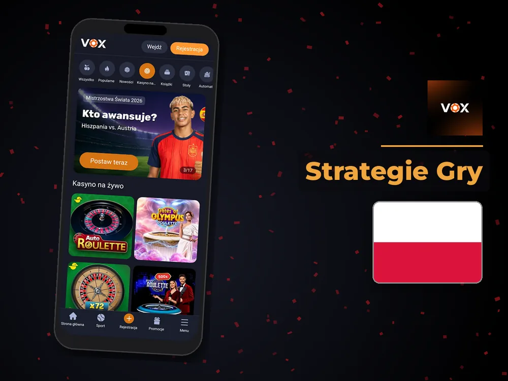 vox casino - Strategie Gry