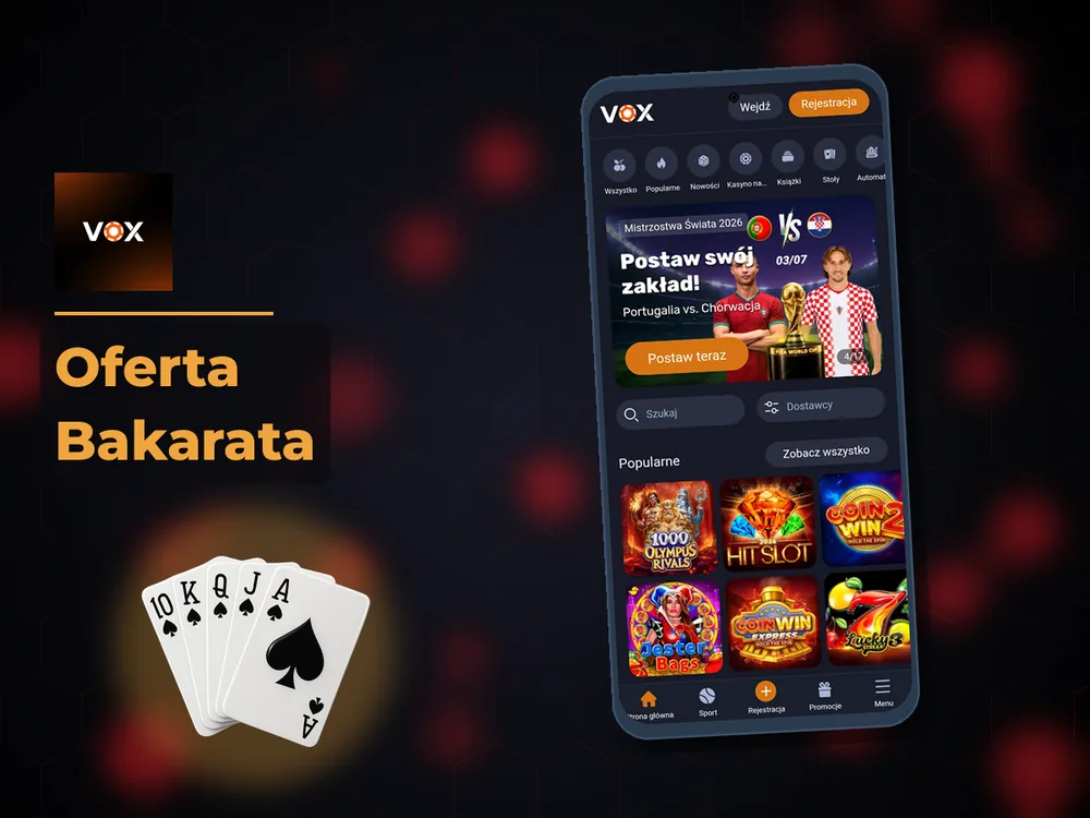 vox casino - Oferta Bakarata