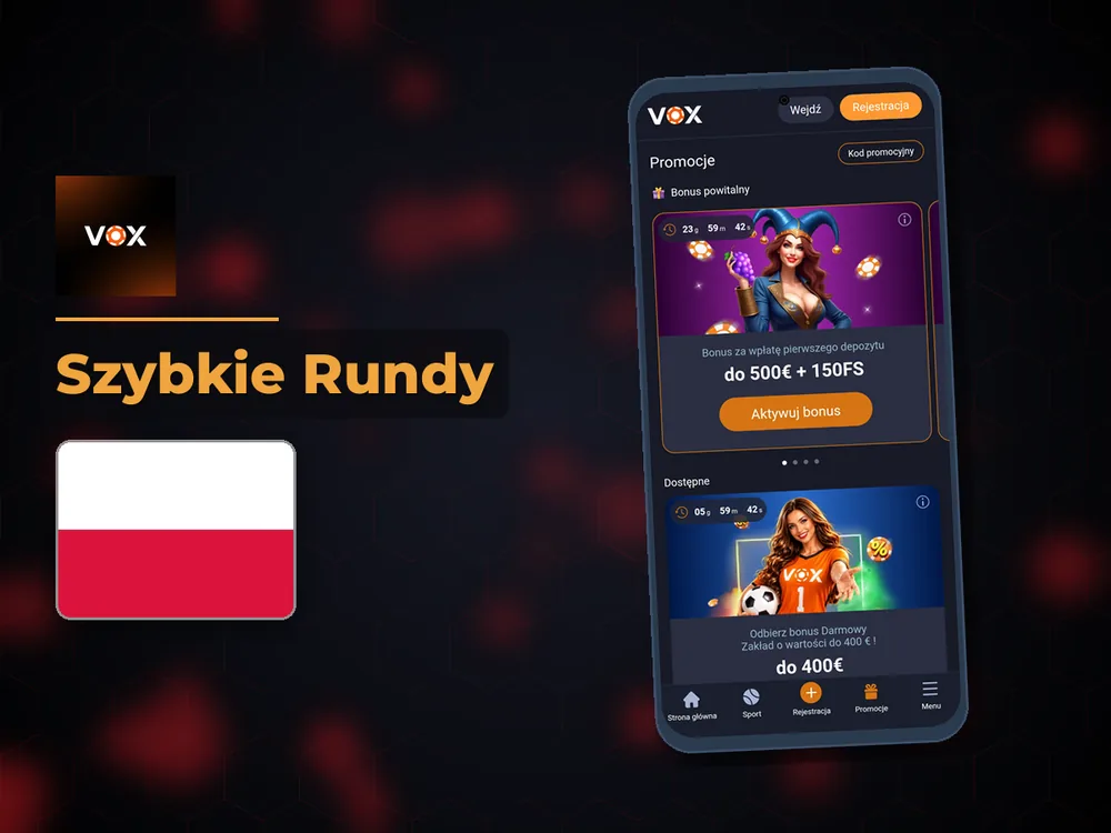 vox casino - Szybkie Rundy