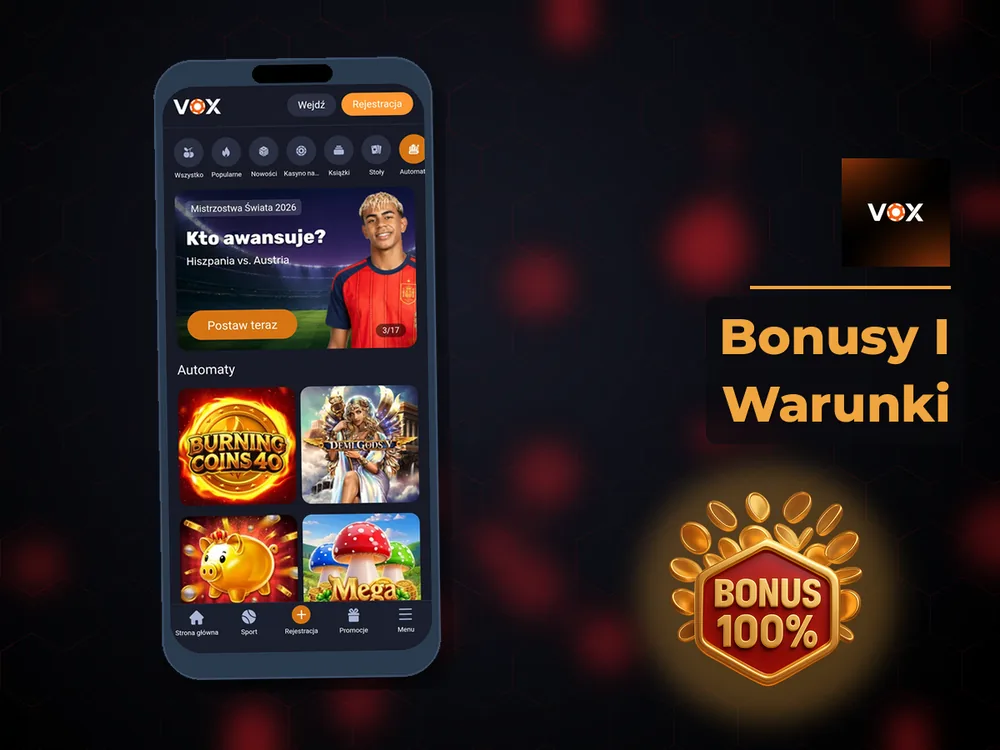 vox casino - Bonusy I Warunki