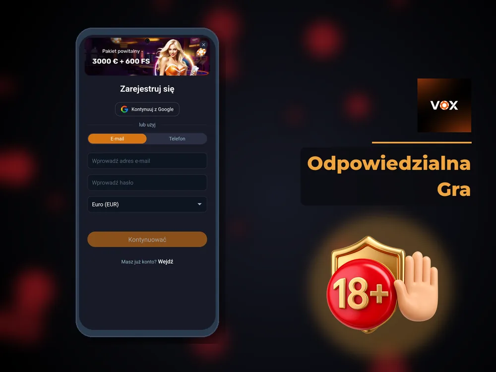 vox casino - Odpowiedzialna Gra