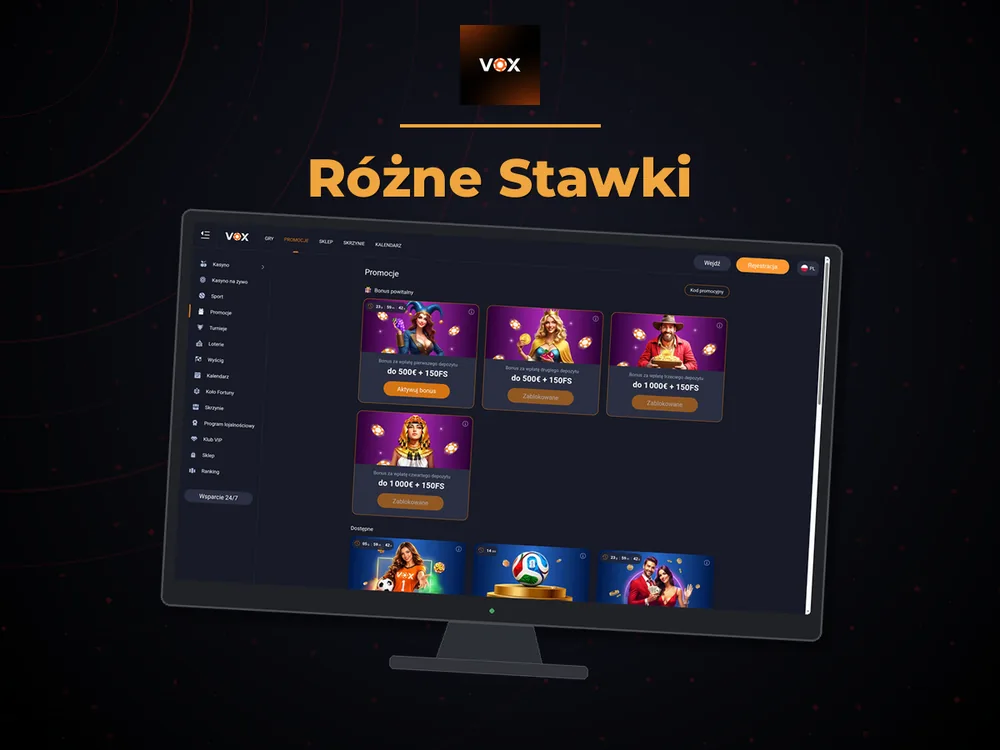 vox casino - Różne Stawki
