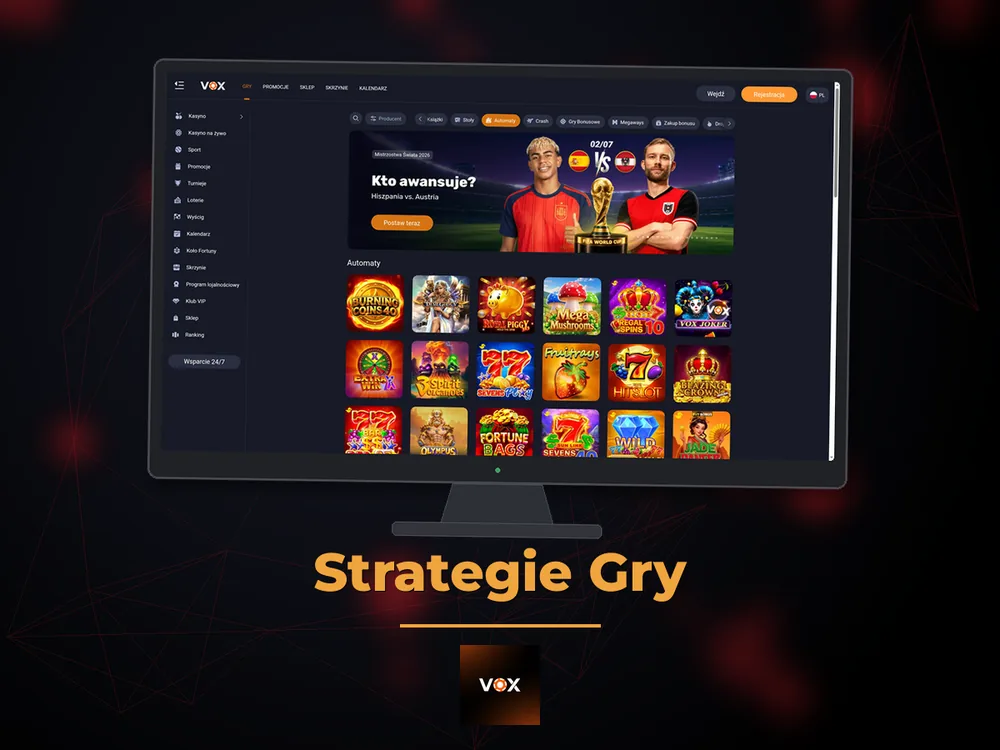 vox casino - Strategie Gry