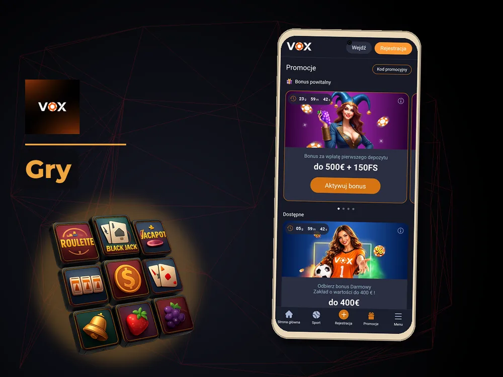 vox casino - Gry