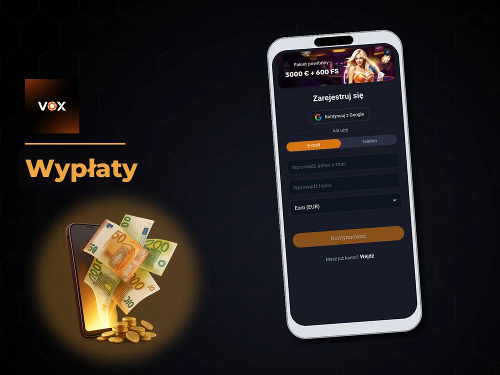 vox casino - Wypłaty