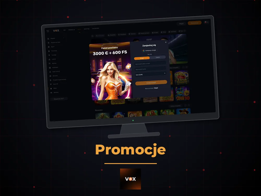 vox casino - Promocje