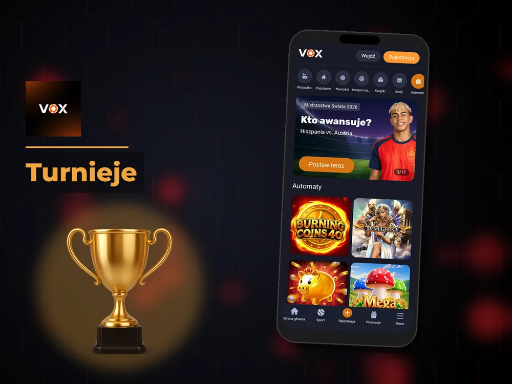 vox casino - Turnieje