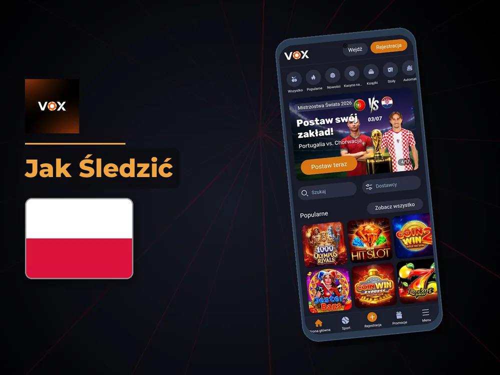 vox casino - Jak Śledzić