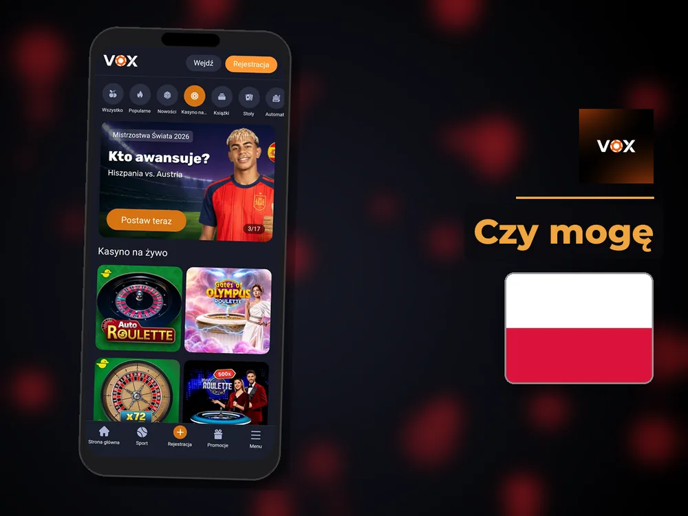 vox casino - Czy mogę