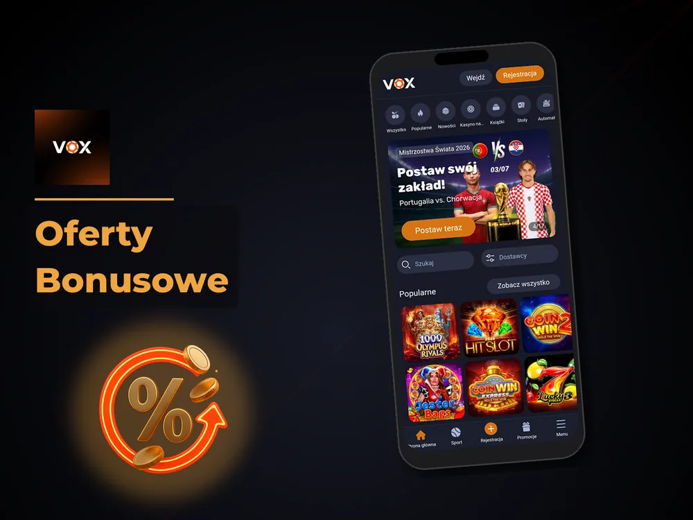 vox casino - Oferty Bonusowe