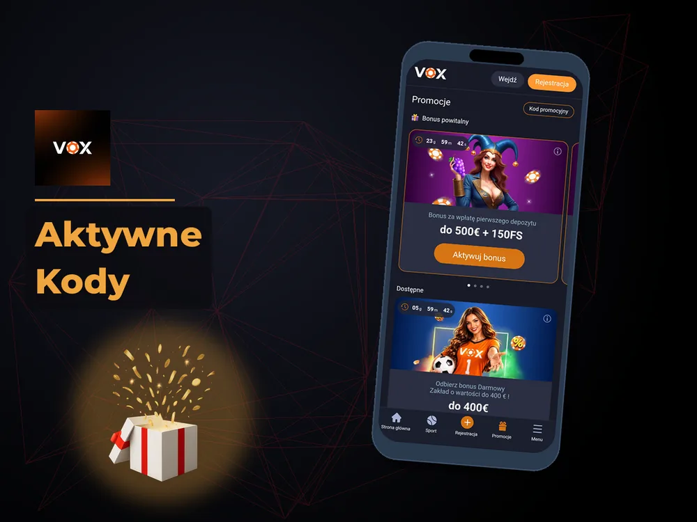 vox casino - Aktywne Kody