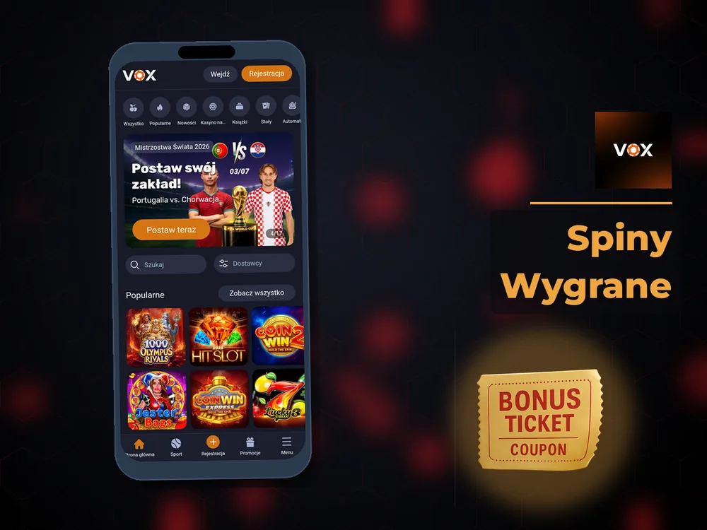 vox casino - Spiny Wygrane