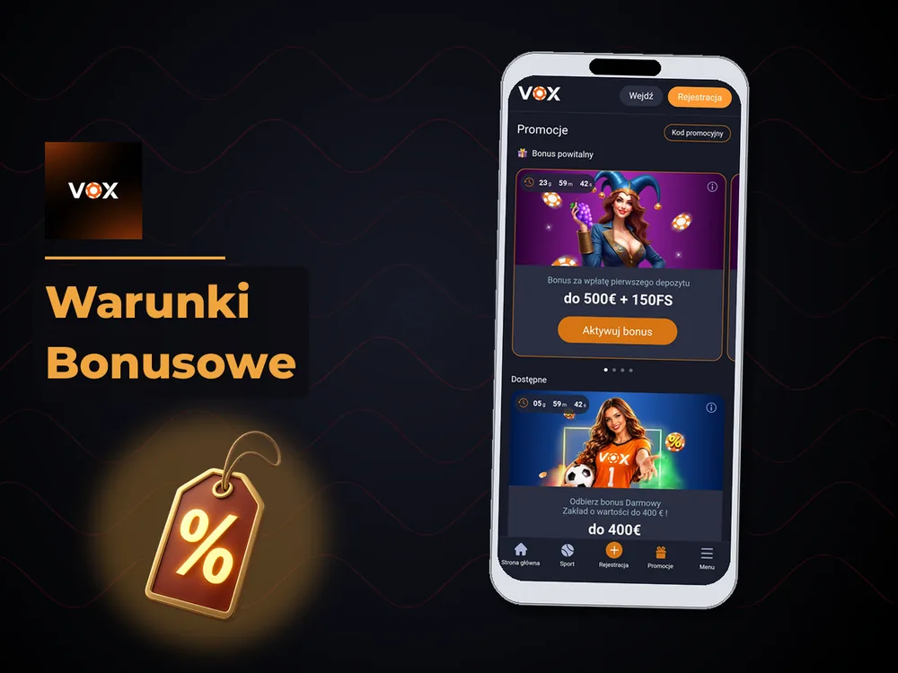 vox casino - Warunki Bonusowe
