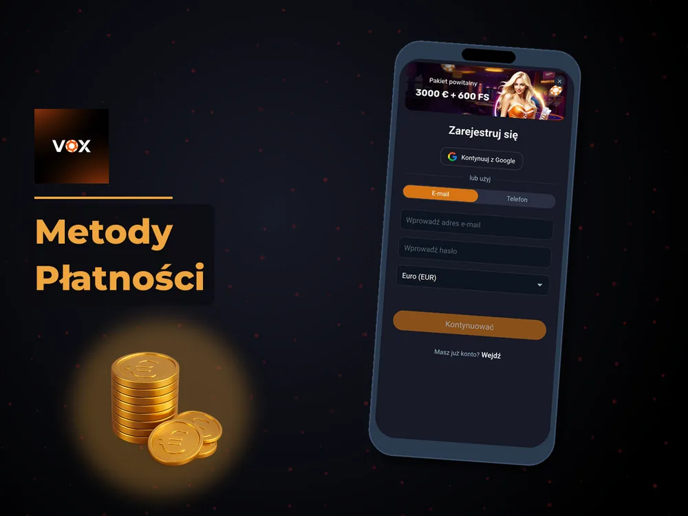 vox casino - Metody Płatności