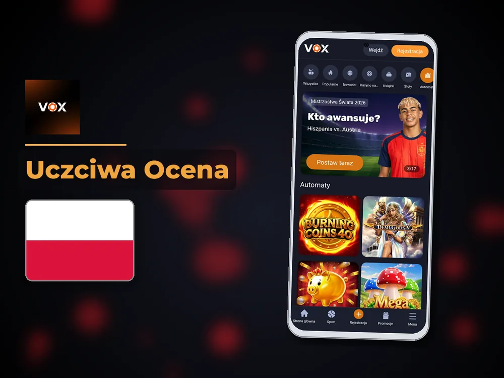 vox casino - Uczciwa Ocena