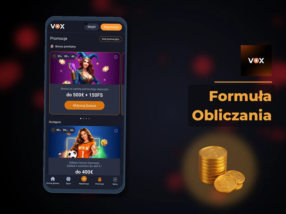 vox casino - Formuła Obliczania