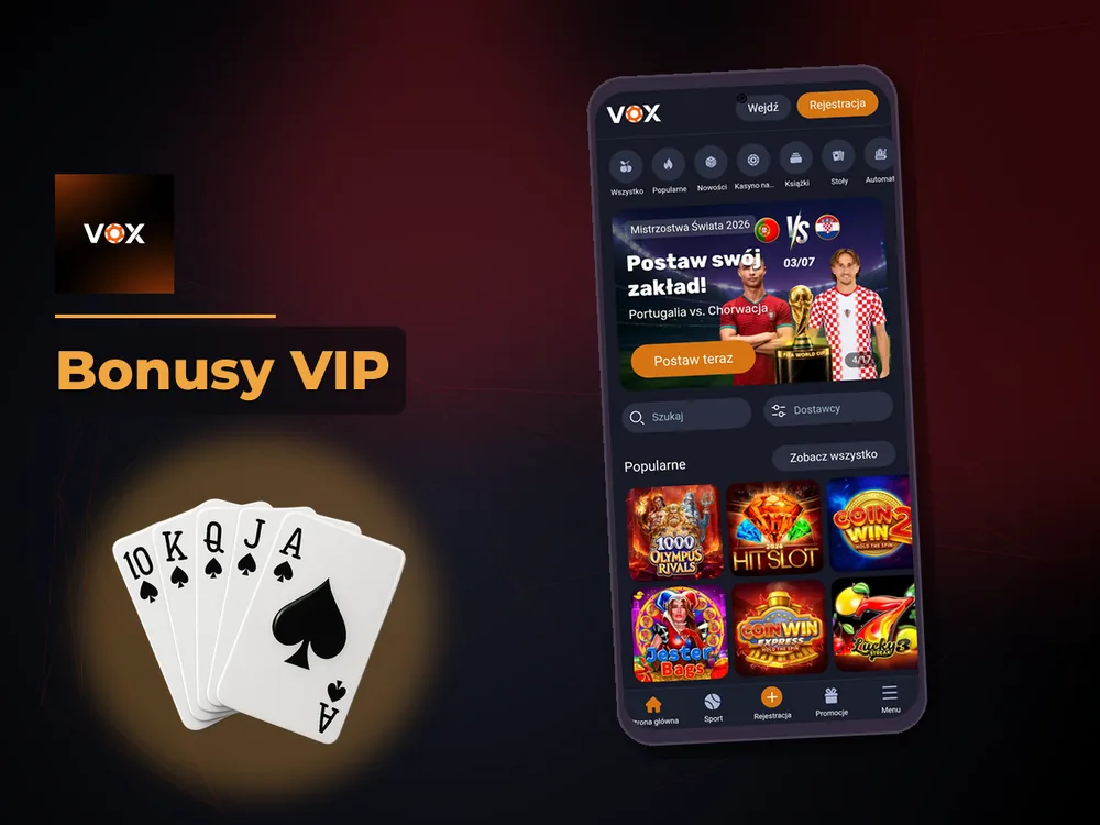 vox casino - Bonusy VIP