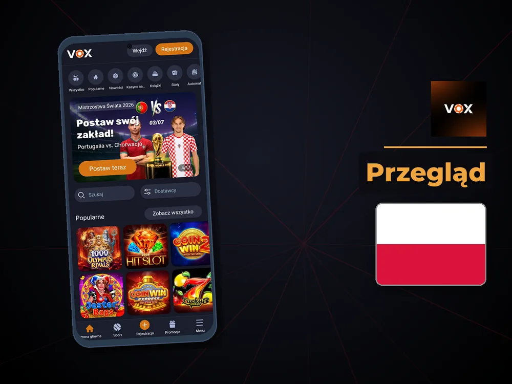 vox casino - Przegląd
