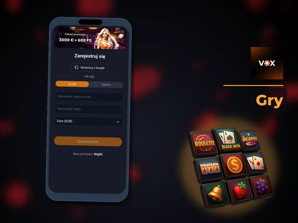 vox casino - Gry