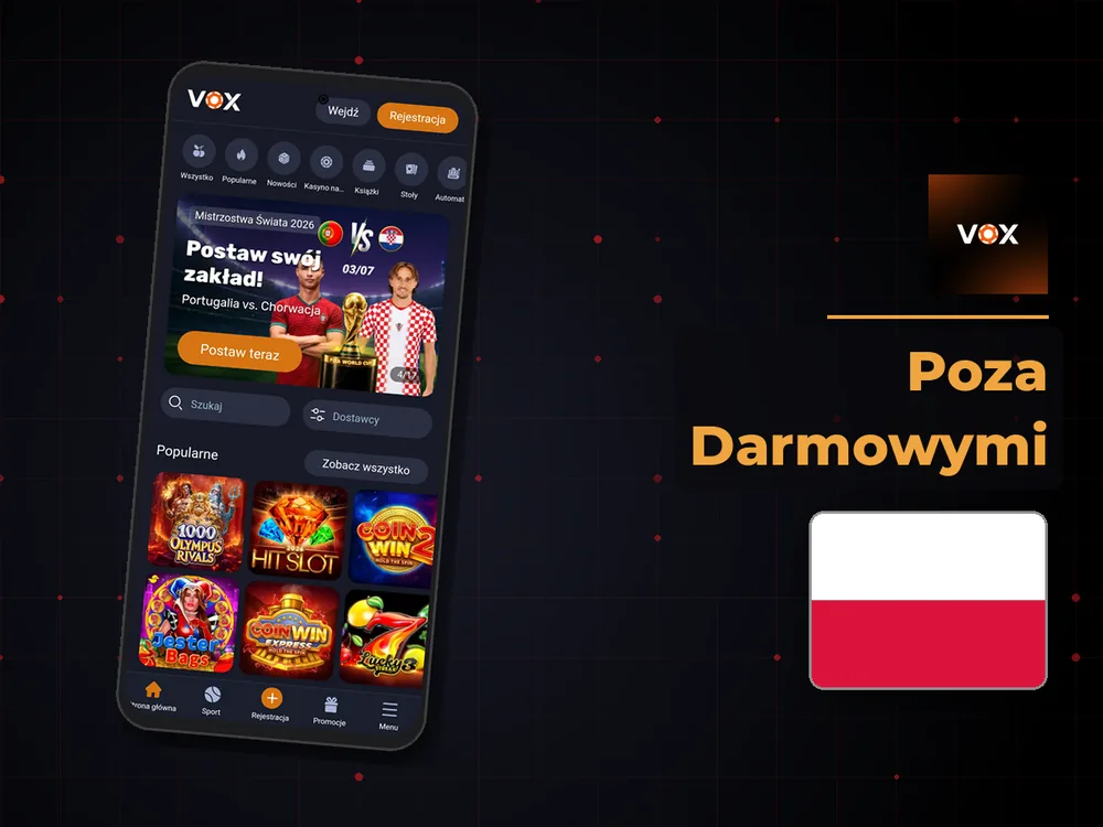 vox casino - Poza Darmowymi