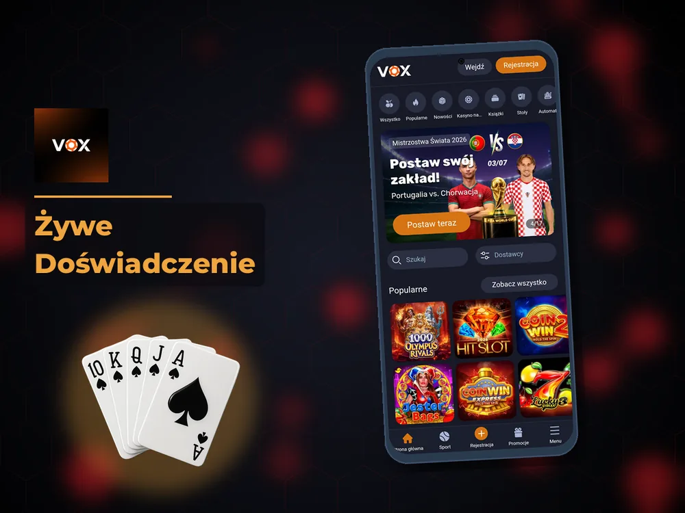 vox casino - Żywe Doświadczenie