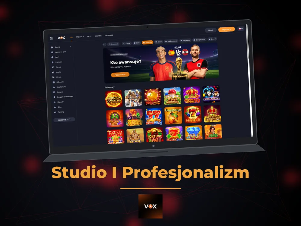 vox casino - Studio I Profesjonalizm