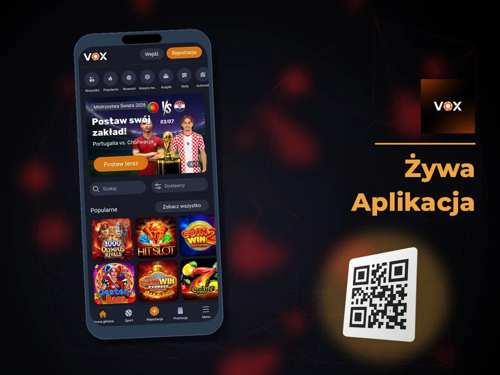 vox casino - Żywa Aplikacja