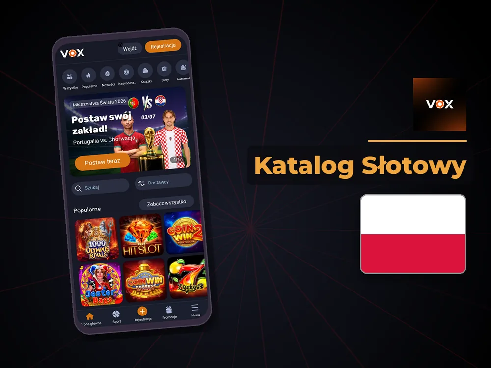 vox casino - Katalog Słotowy