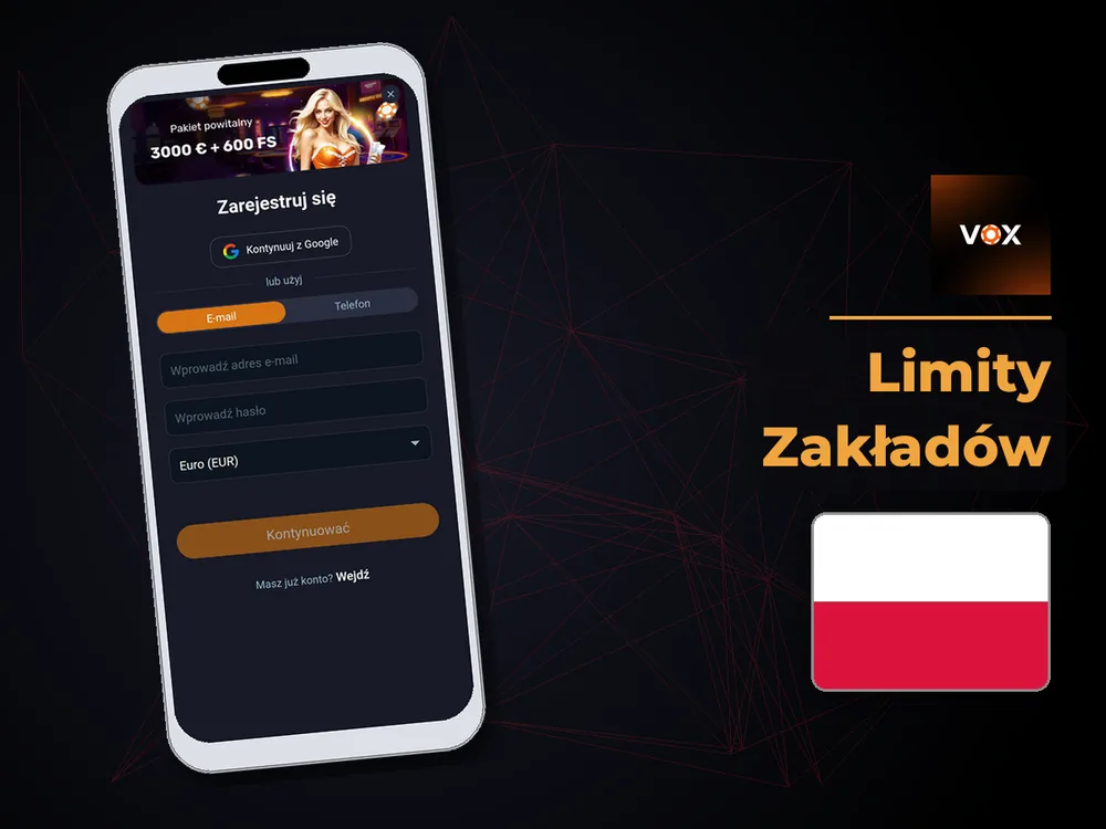 vox casino - Limity Zakładów