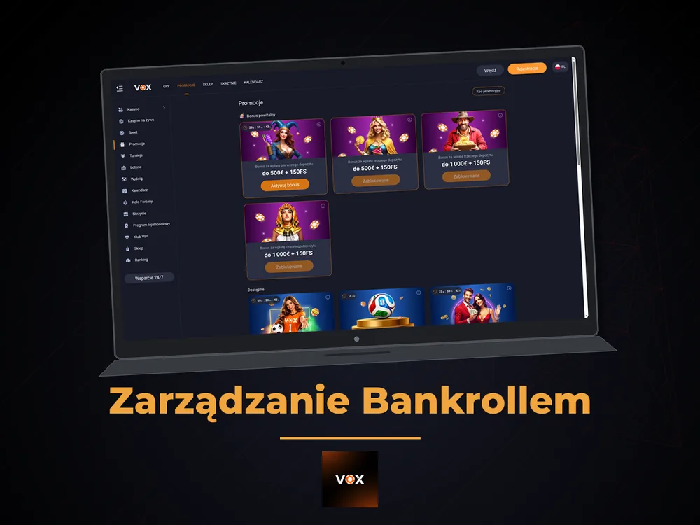 vox casino - Zarządzanie Bankrollem