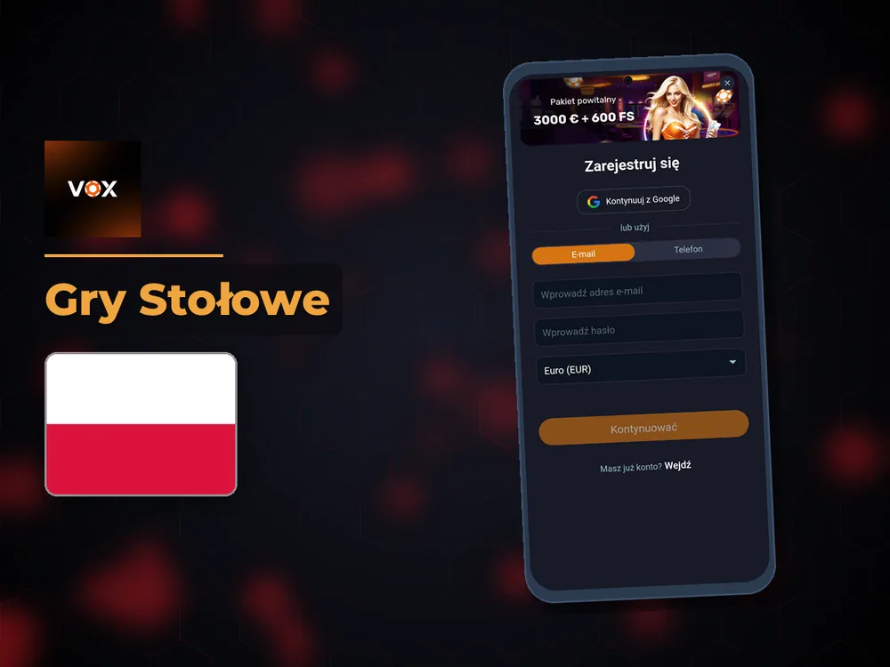 vox casino - Gry Stołowe