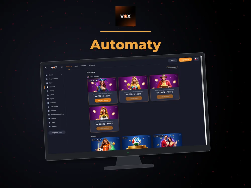 vox casino - Automaty