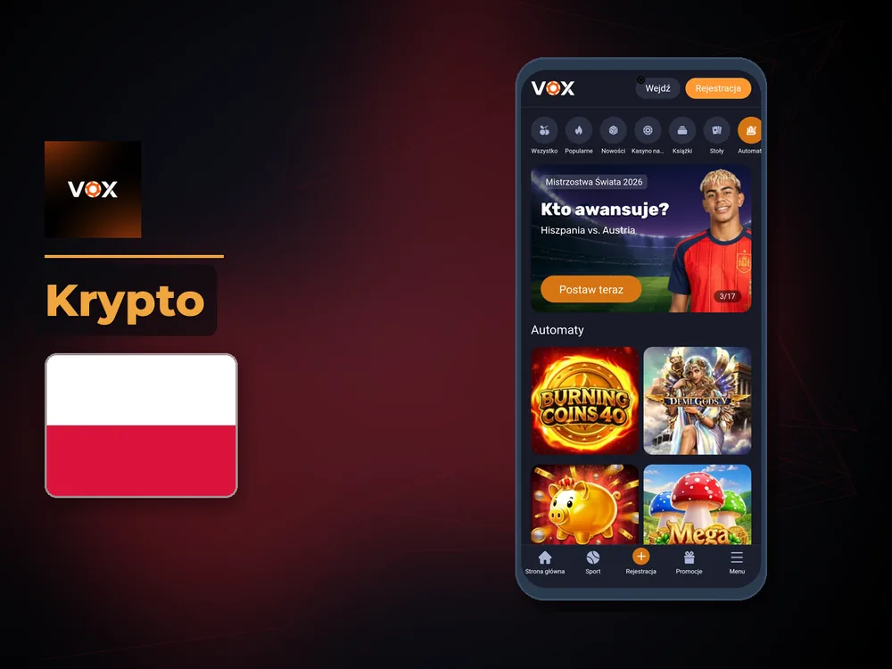 vox casino - Krypto