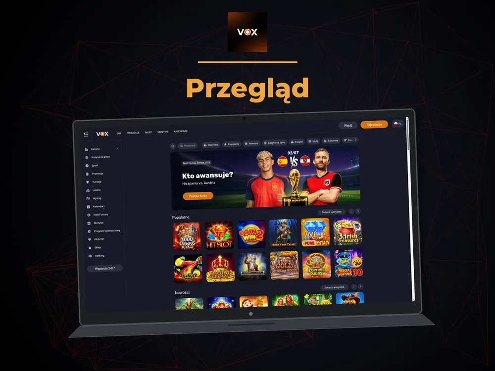vox casino - Przegląd