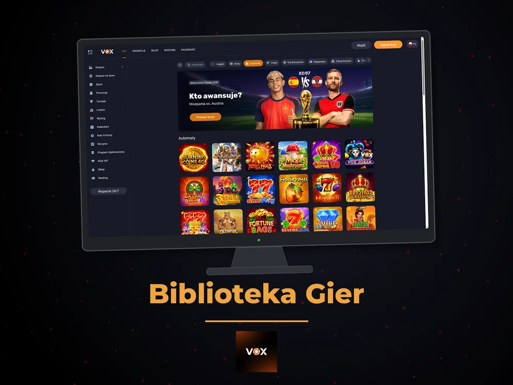 vox casino - Biblioteka Gier